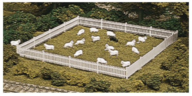 Atlas 776 HO Scale Picket Fence & Gate Kit - Oakville Model Trains Depot