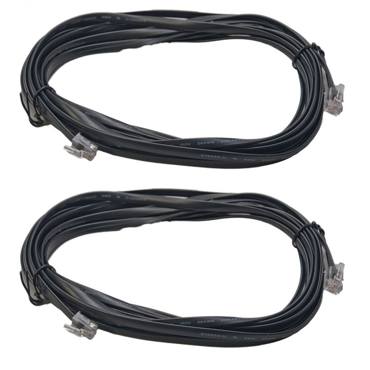 Digitrax LNC162 16 - Foot LocoNet Cables - 2 Pack (Pre - Made, Pre - Tested) - Oakville Model Trains Depot
