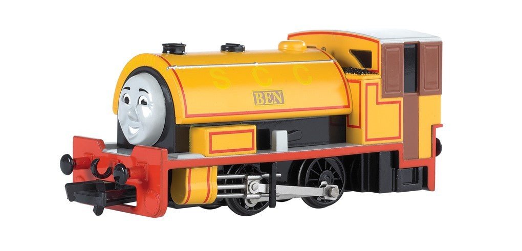 Bachmann 58806 HO Scale Thomas & Friends Ben Puller/Pusher Locomotive w/Moving Eyes - Oakville Model Trains Depot