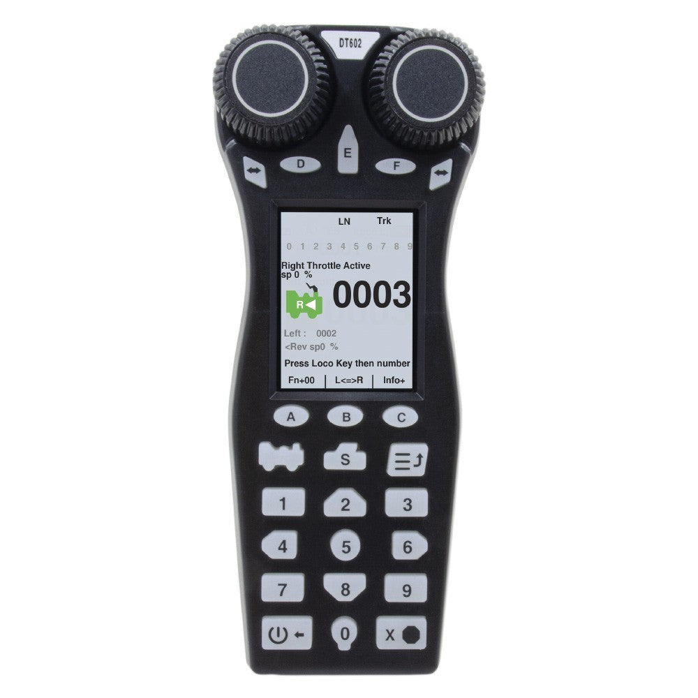 Digitrax DT602 Wired Advanced Super Throttle - Dual Control