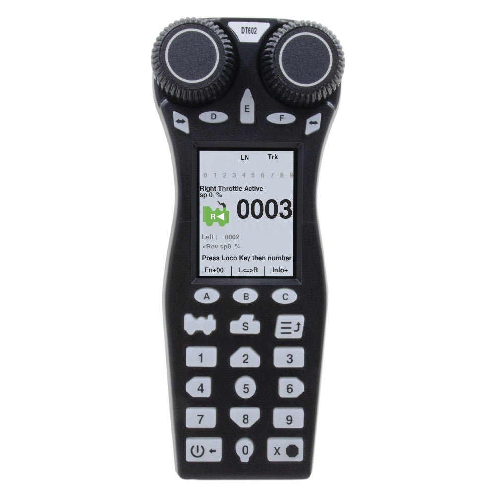 Digitrax DT602 Advanced Super Throttle - Dual Control / Wired LocoNet - Oakville Model Trains Depot