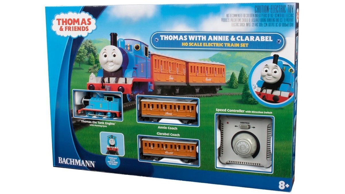 Bachmann 642 HO Scale Thomas & Friends Ready to Run Train Set w/ANNIE&CLARABEL - Oakville Model Trains Depot