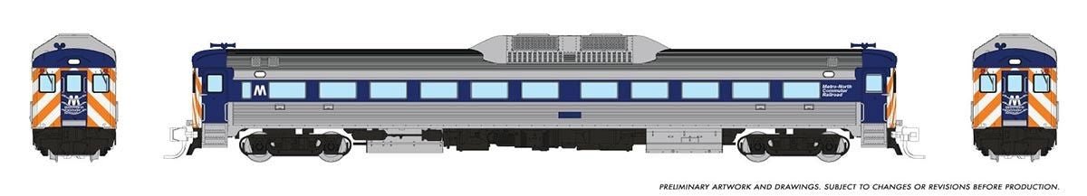 Rapido 516008 N Scale Budd RDC - 1 Phase 1 — MTA Metro - North (Standard DC) - Oakville Model Trains Depot