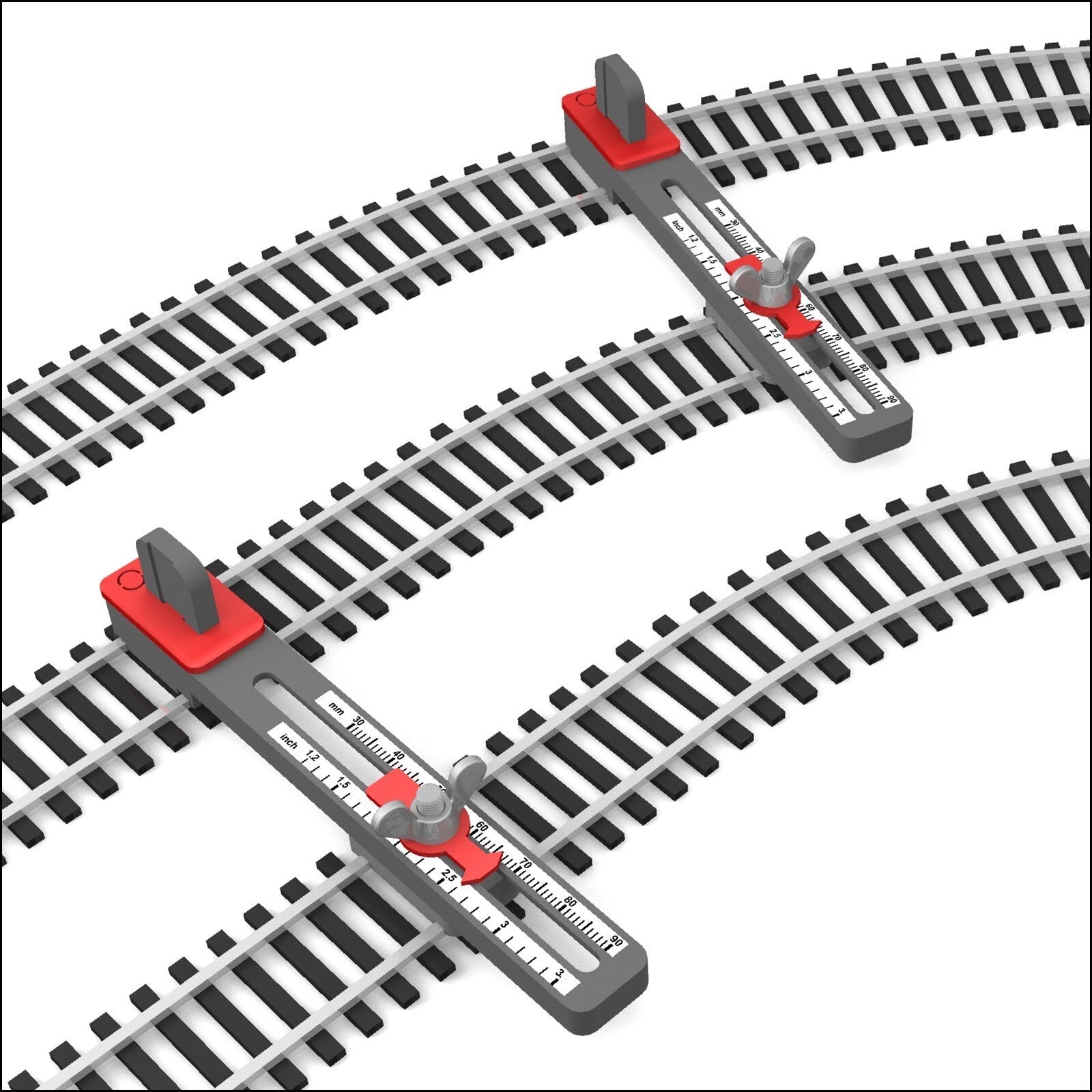 Bachmann 39017 HO Scale Adjustable Parallel Track Tool