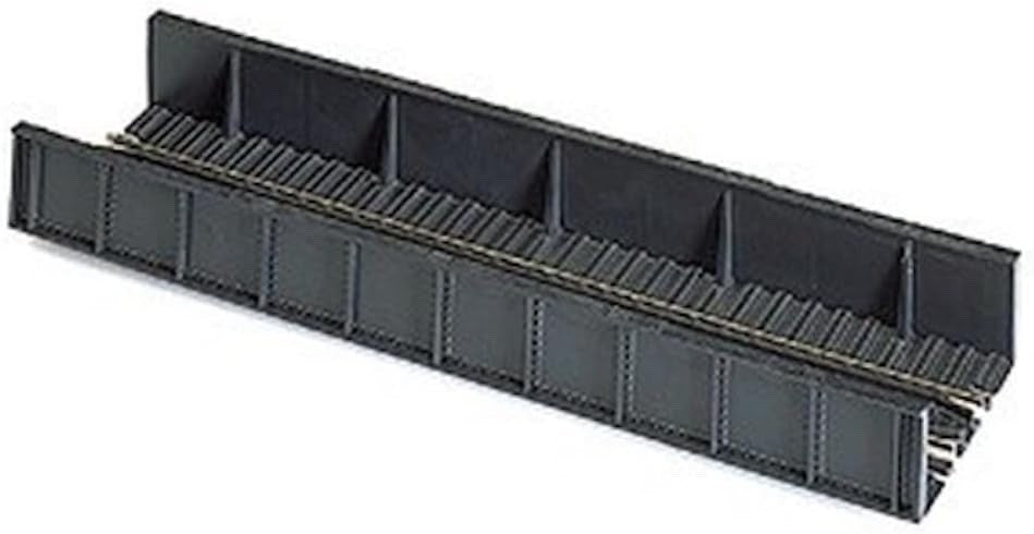 Atlas 2548 N Scale Code 80 Plate Girder Bridge Black Unlettered 5" Long - New