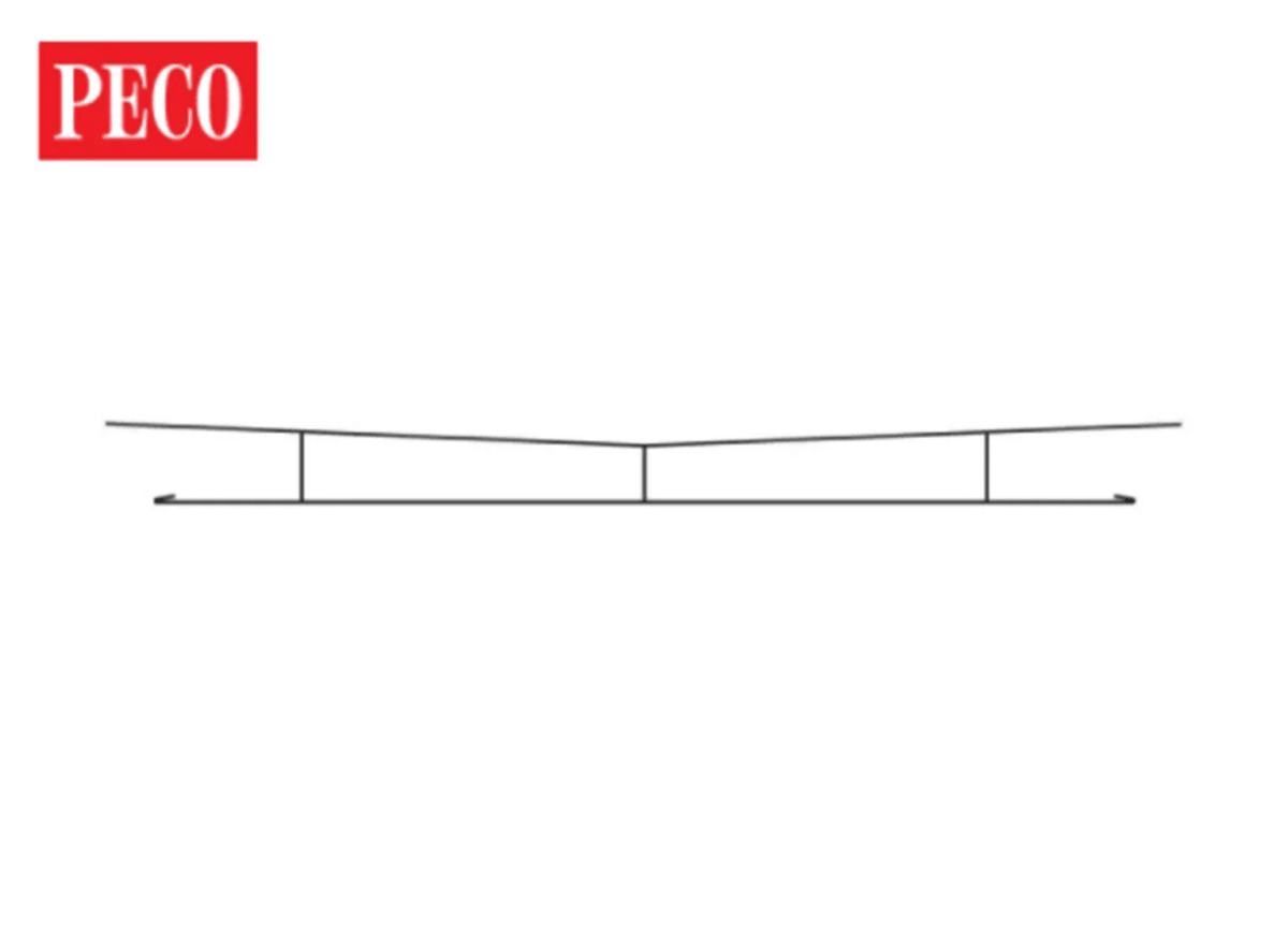 Peco LC - 150 OO/HO Catenary Contact Wires 5x 200 mm - Oakville Model Trains Depot