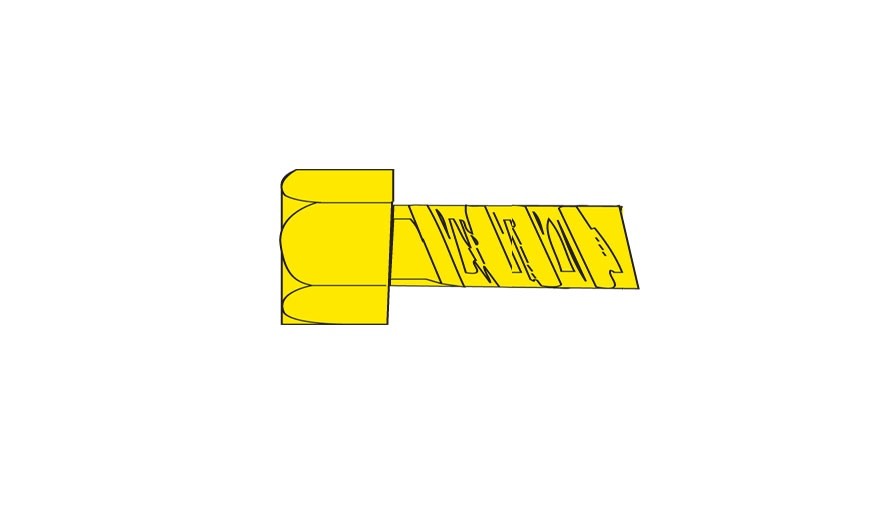 Woodland Scenics H861 Hex Head Screws 00-90, 1/8" 5pcs