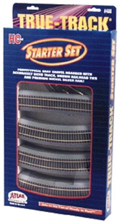 Atlas 488 HO Scale True-Track Code 83 Starter Set - New