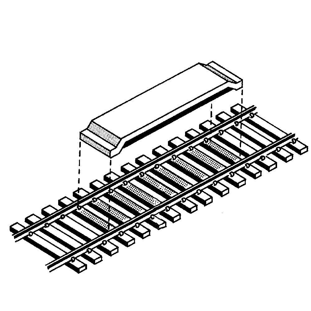 Kadee #321 HO Scale Between-the-Rails Code 100 Delayed-Action Magnetic Uncoupler