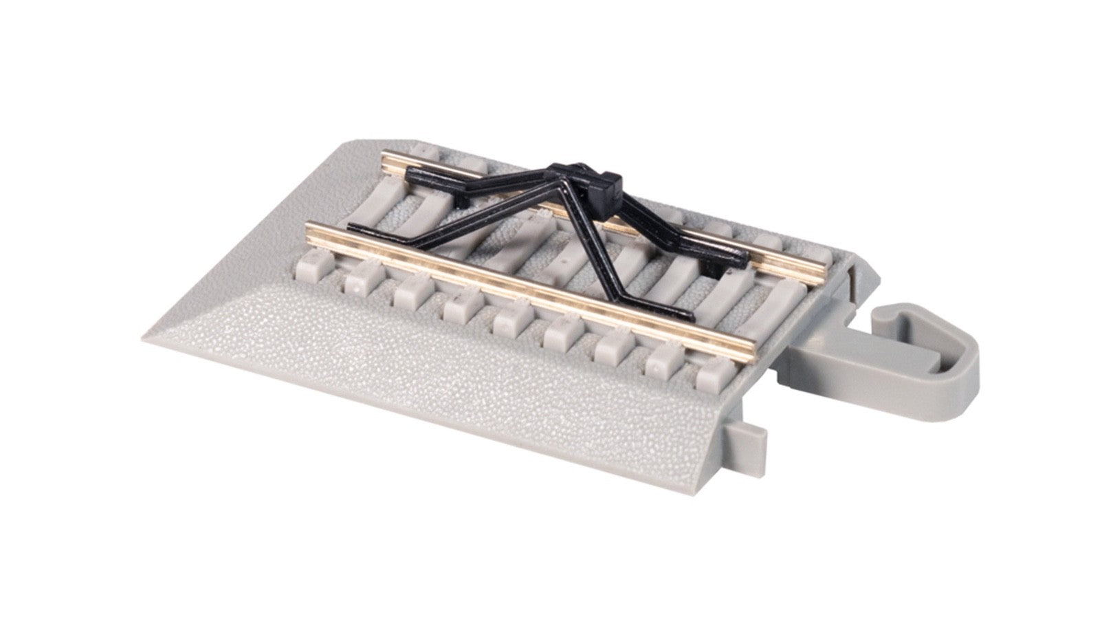 Bachmann 44791 HO Scale EZ-Track Hayes Bumpers With Concrete Ties - 2pcs