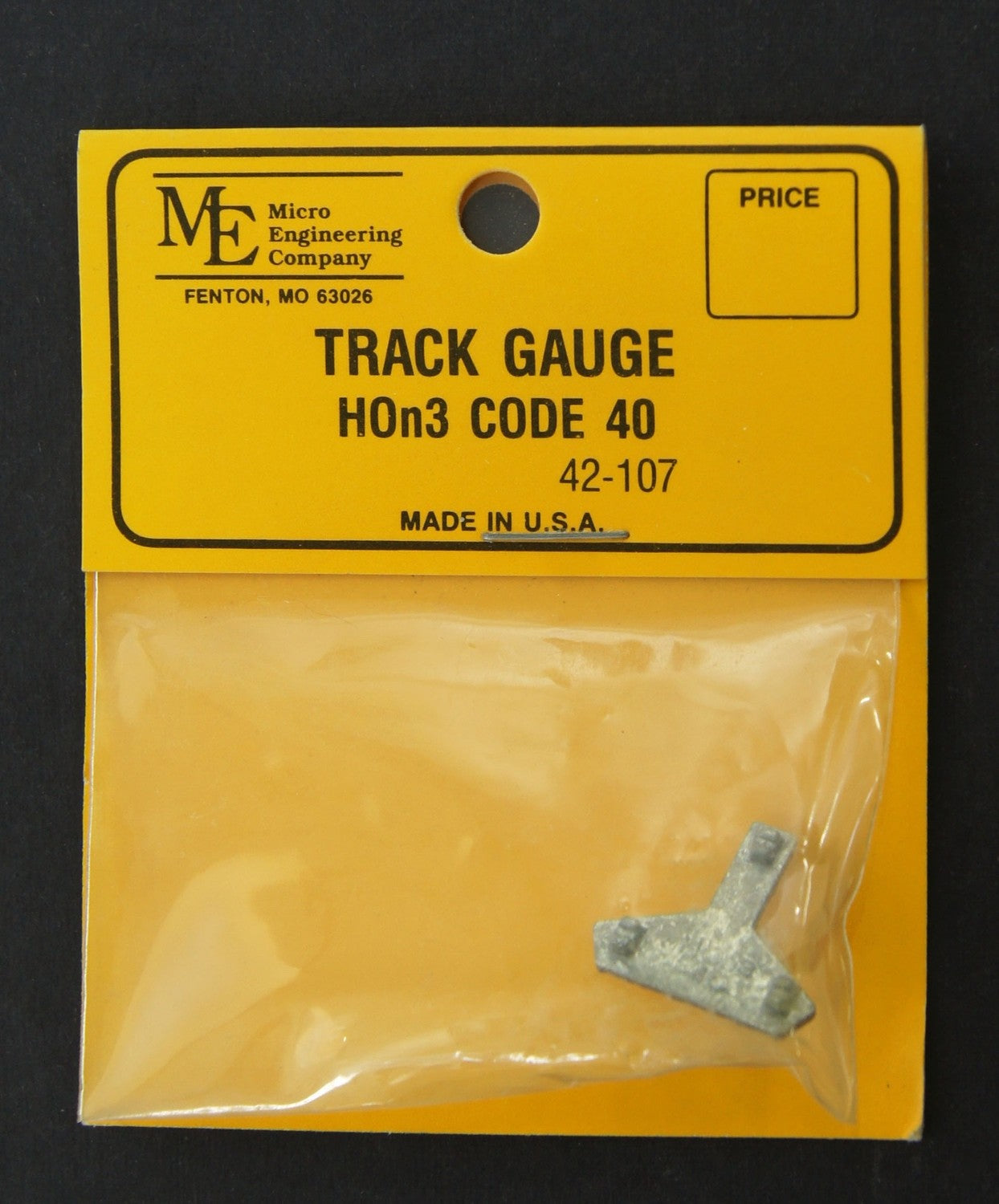 Micro Engineering 42-107 HOn3 Scale Code 40 Track Gauge