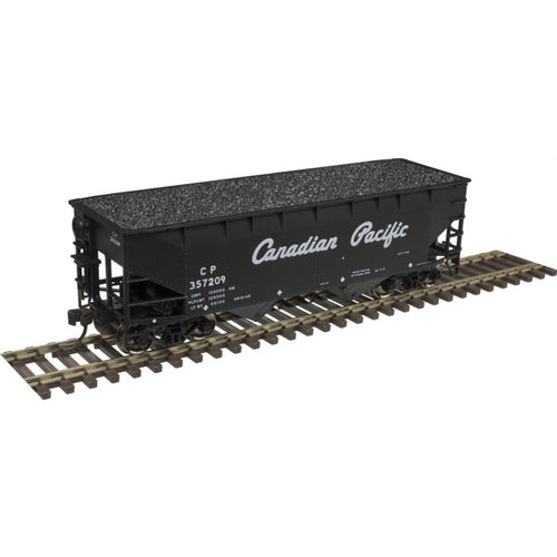 Atlas 20005894 HO Scale 2-Bay Offset Hopper Canadian Pacific (Script) #357093