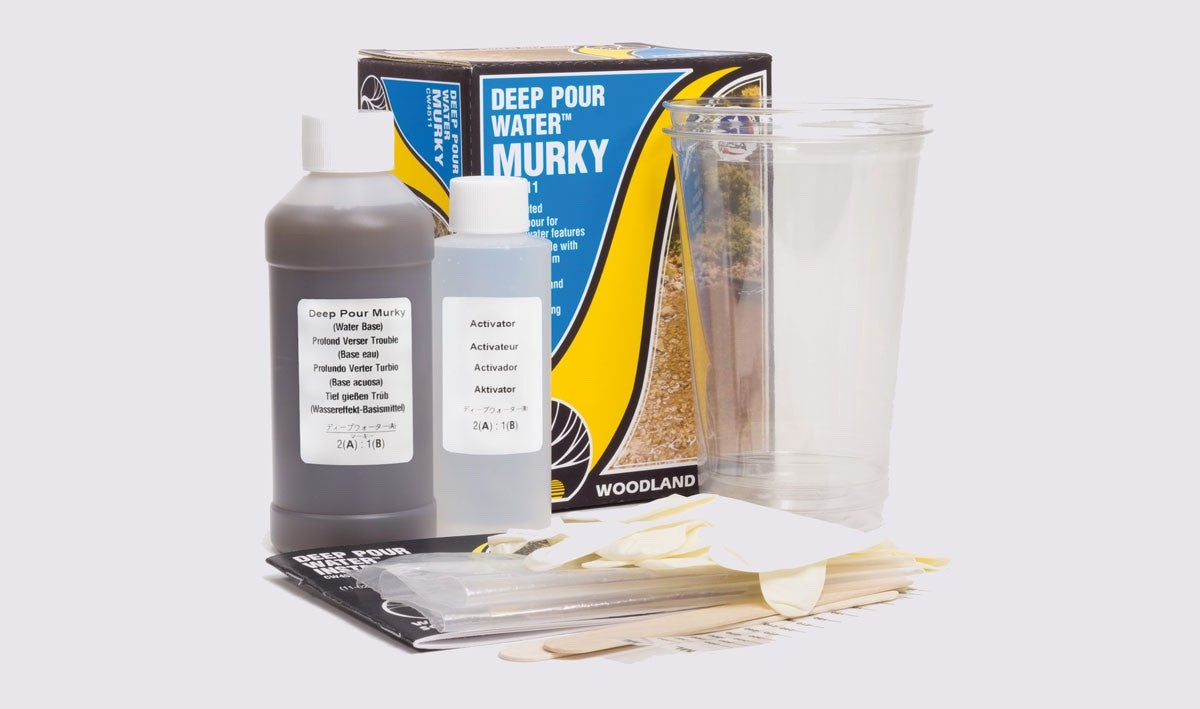 Woodland Scenics CW4511 Deep Pour Water™ - Murky
