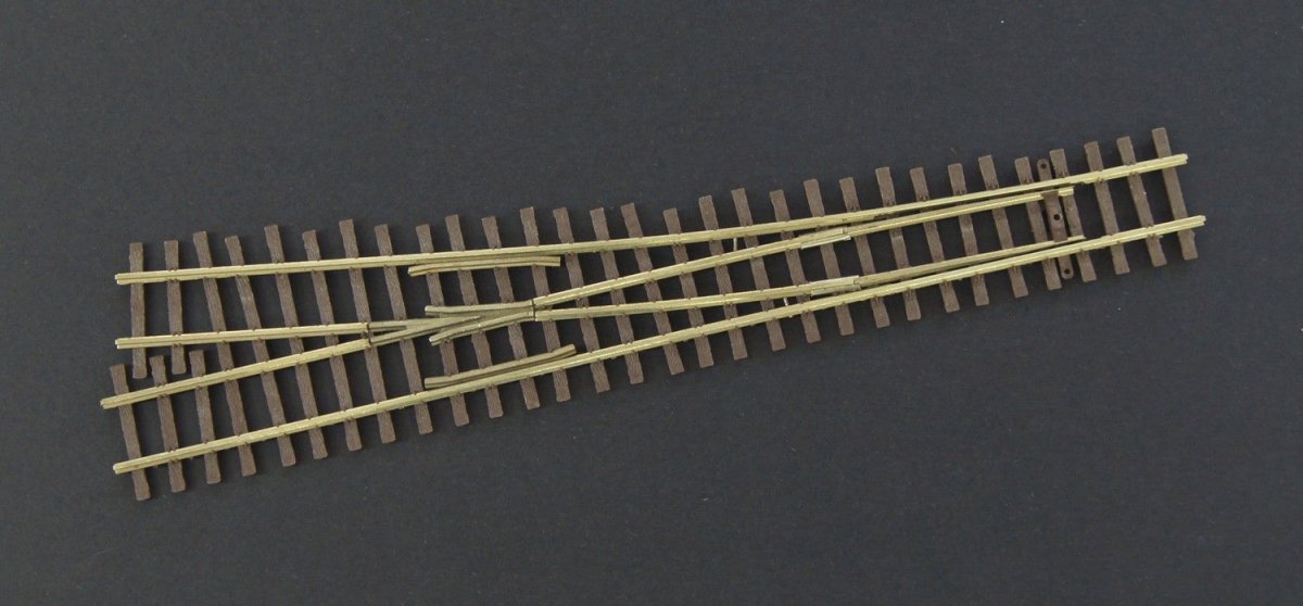 Micro Engineering 15 - 106 HOn3 Scale Code 70 6 Right - Hand Turnout (DCC - Friendly) - Oakville Model Trains Depot