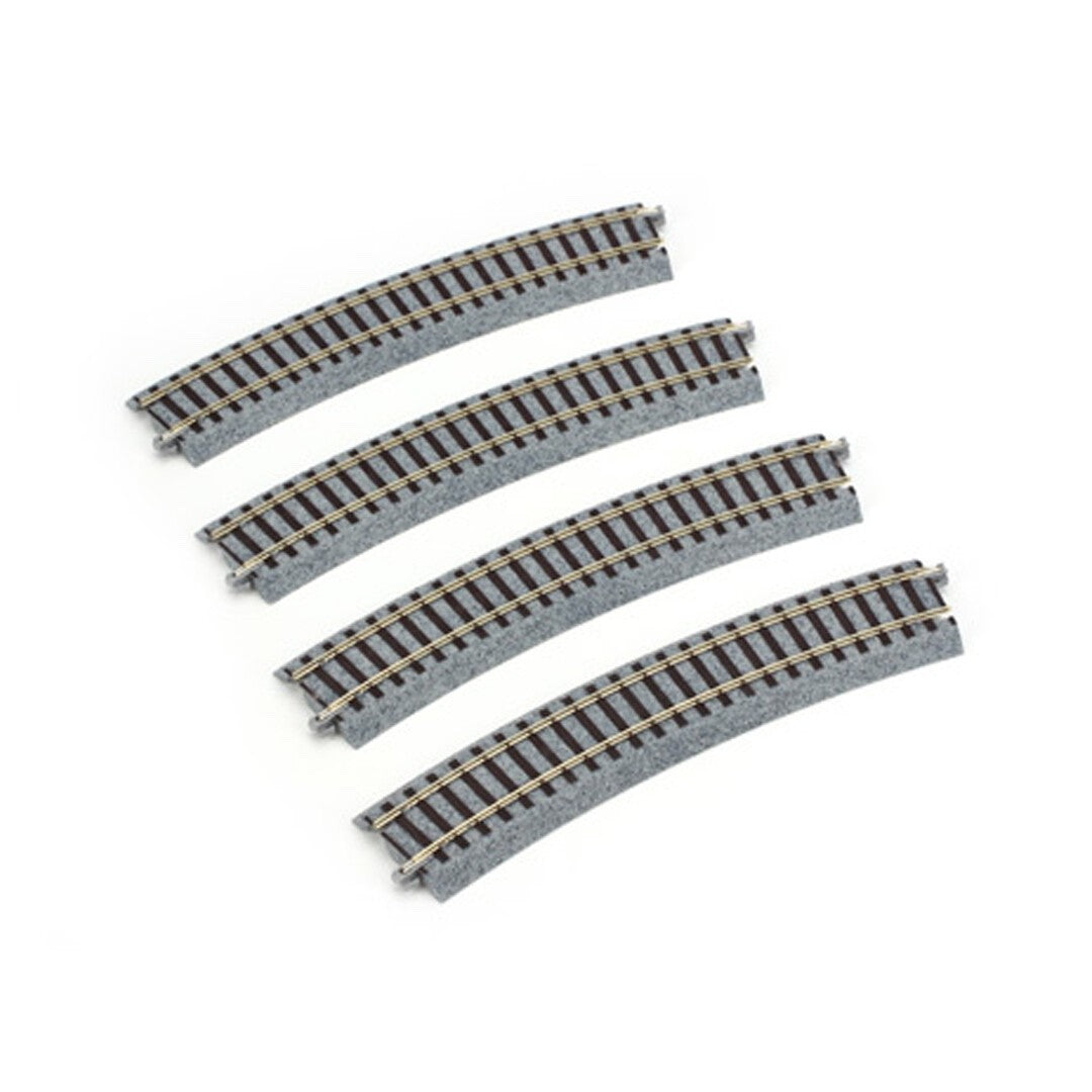 Kato 2-270 HO Scale Unitrack 490mm 19-1/4" (22.5) Radius Curved Track - 4pcs
