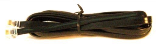 NCE 5240213 RJ12-7 6 Wire Straight Power Cab Cable 7ft Long - New