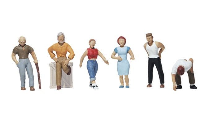 Woodland Scenics A1824 HO Scale Ordinary People - Oakville Model Trains Depot