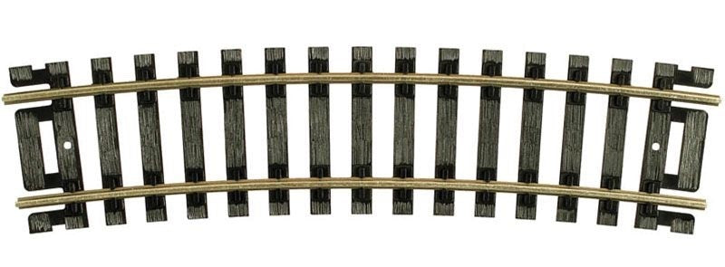 Atlas 834 HO Scale Code 100 18" Radius Curved Snap-Track 1/2 Section - 4pcs