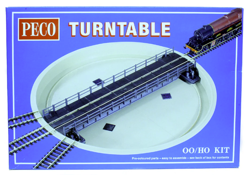 Peco LK-55 Code 75/100 Well Type Turntable OO/HO Gauge Kit - New