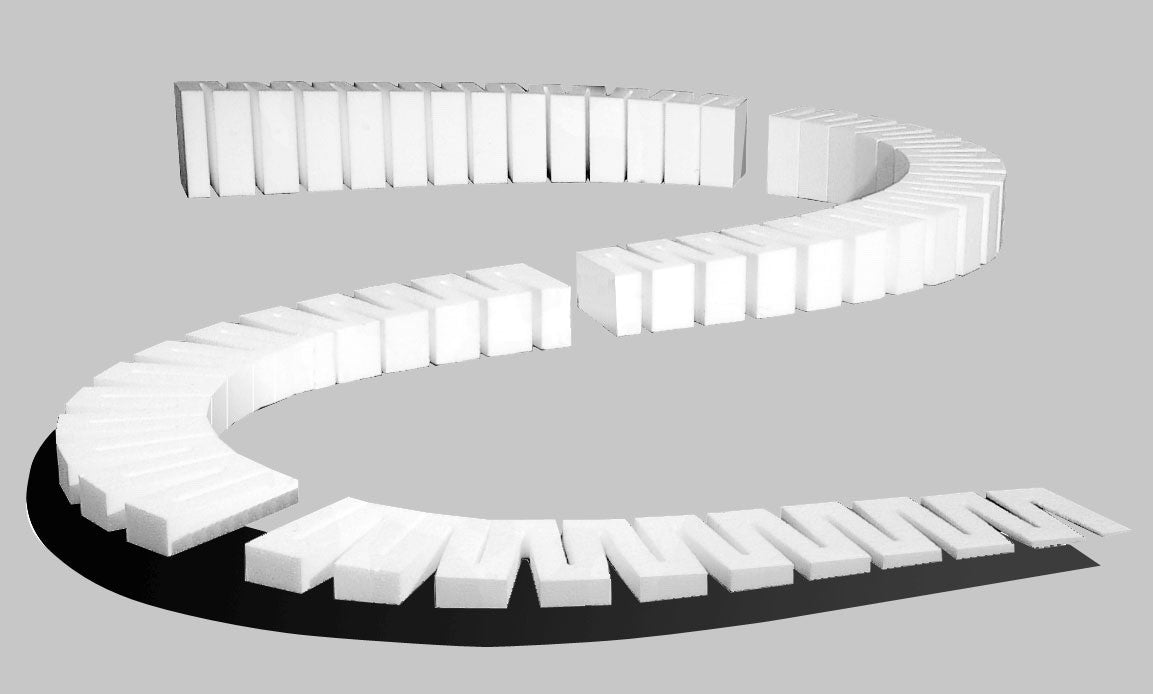 Woodland Scenics ST1411 4% Incline/Decline Set