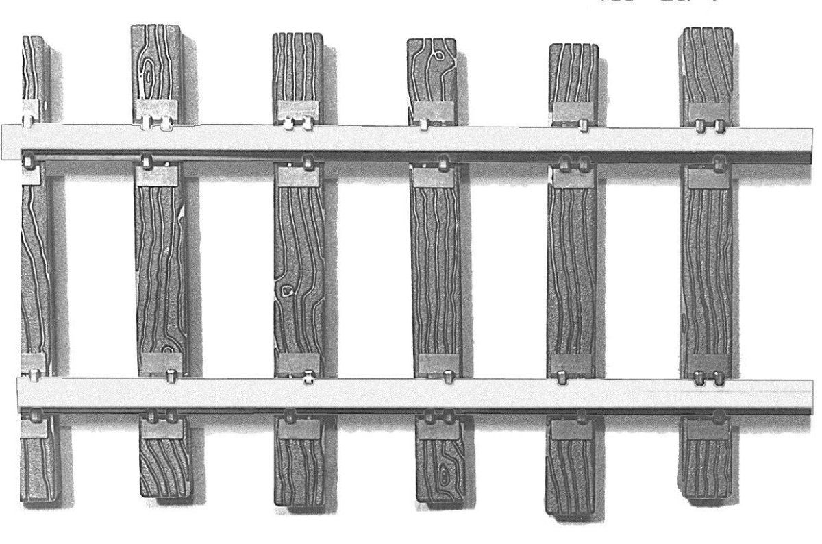 Micro Engineering 24 - 206 G Scale Code 250 G - Trak Flexible Tie Strips - 48 Strips - Oakville Model Trains Depot