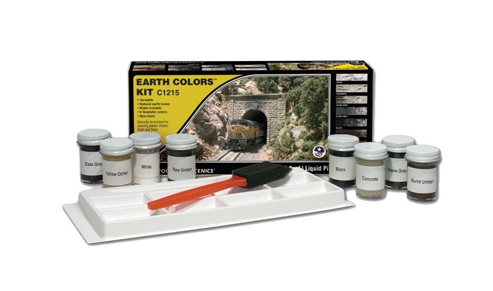 Woodland Scenics 1215 Earth Colors™ Kit - Oakville Model Trains Depot