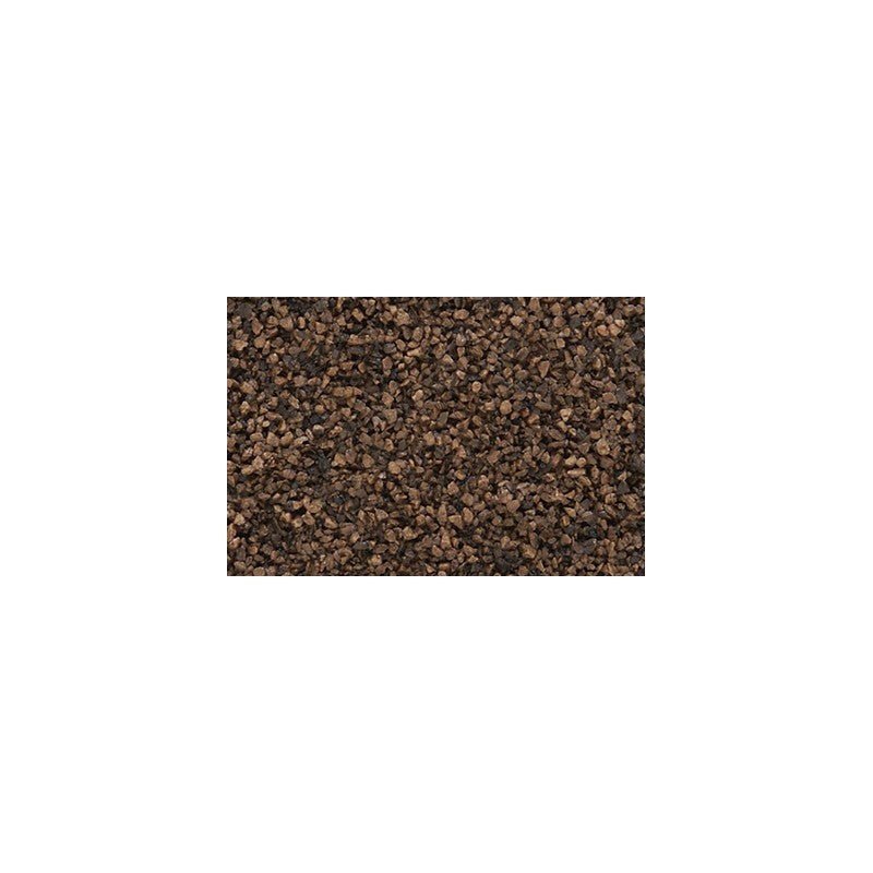 Woodland Scenics B85 Dark Brown Coarse Ballast Bag - Oakville Model Trains Depot