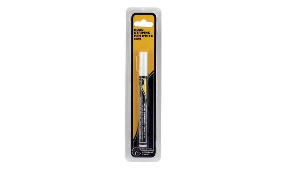 Woodland Scenics C1291 Road Striping Pen - White