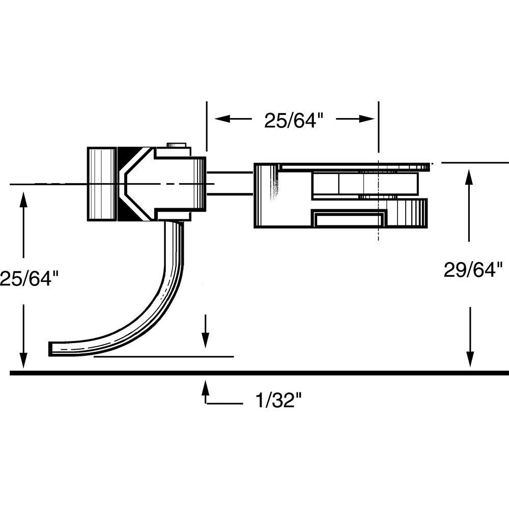 Kadee 36 HO Scale 30 - Series Plastic Couplers with Gearboxes - Long (25/64") Centerset - Oakville Model Trains Depot