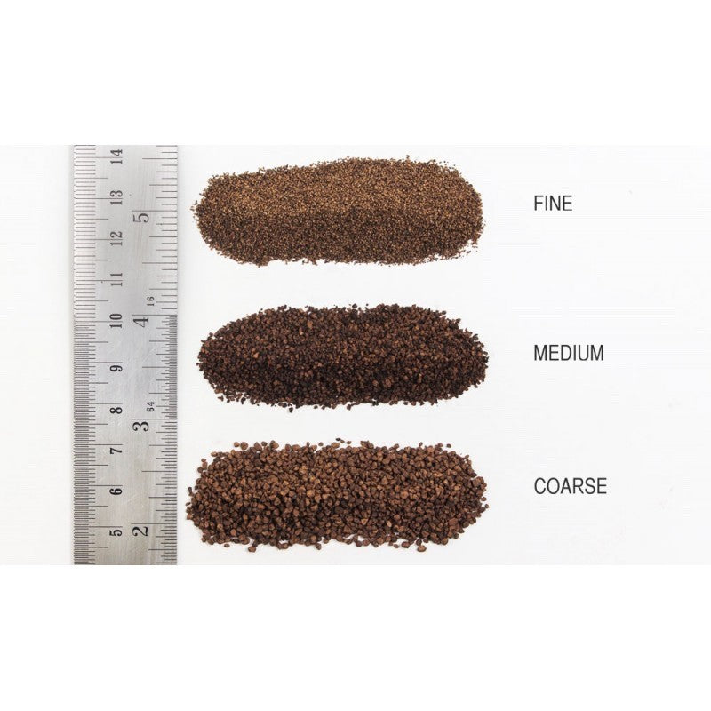 Woodland Scenics B85 Dark Brown Coarse Ballast Bag