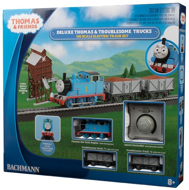 Bachmann HO Scale Deluxe Thomas & The Troublesome Freight Set 00760