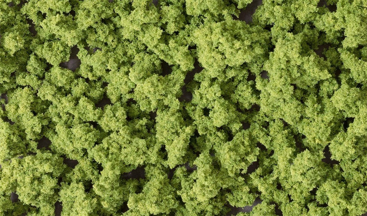 Woodland Scenics FC145 Bushes Light Green Bag - Oakville Model Trains Depot