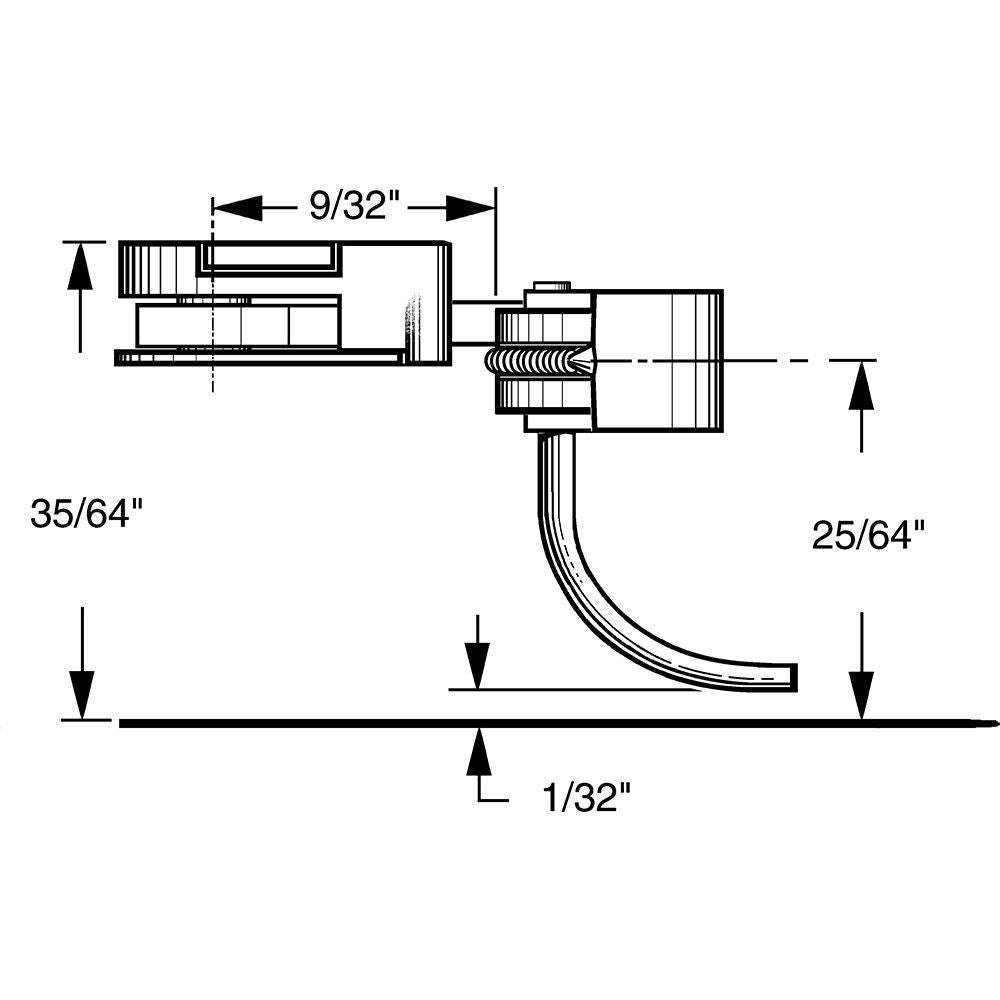 Kadee 32 HO Scale 30 - Series Plastic Couplers with Gearboxes - Medium (9/") Overset - Oakville Model Trains Depot