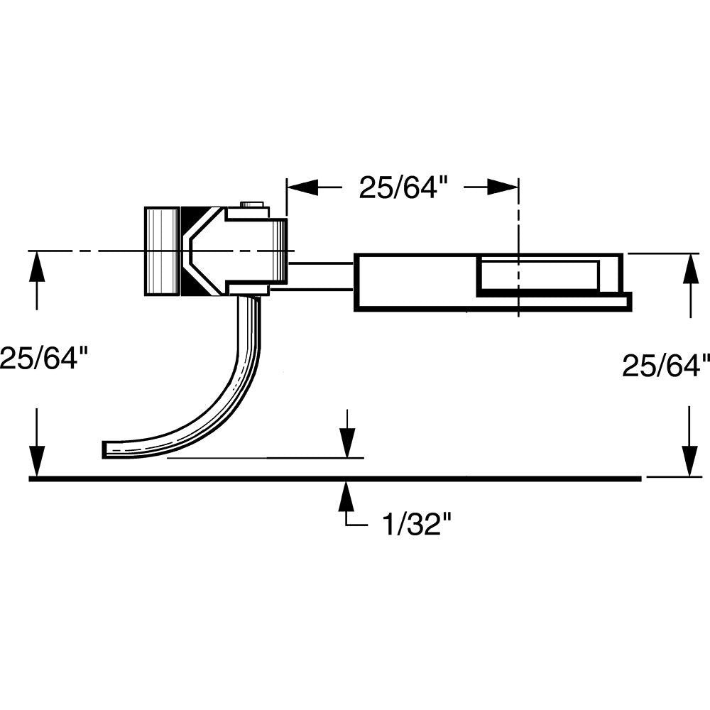 Kadee 21 HO Scale 20 - Series Plastic Couplers with Gearboxes - Long (25/64") Underset - Oakville Model Trains Depot