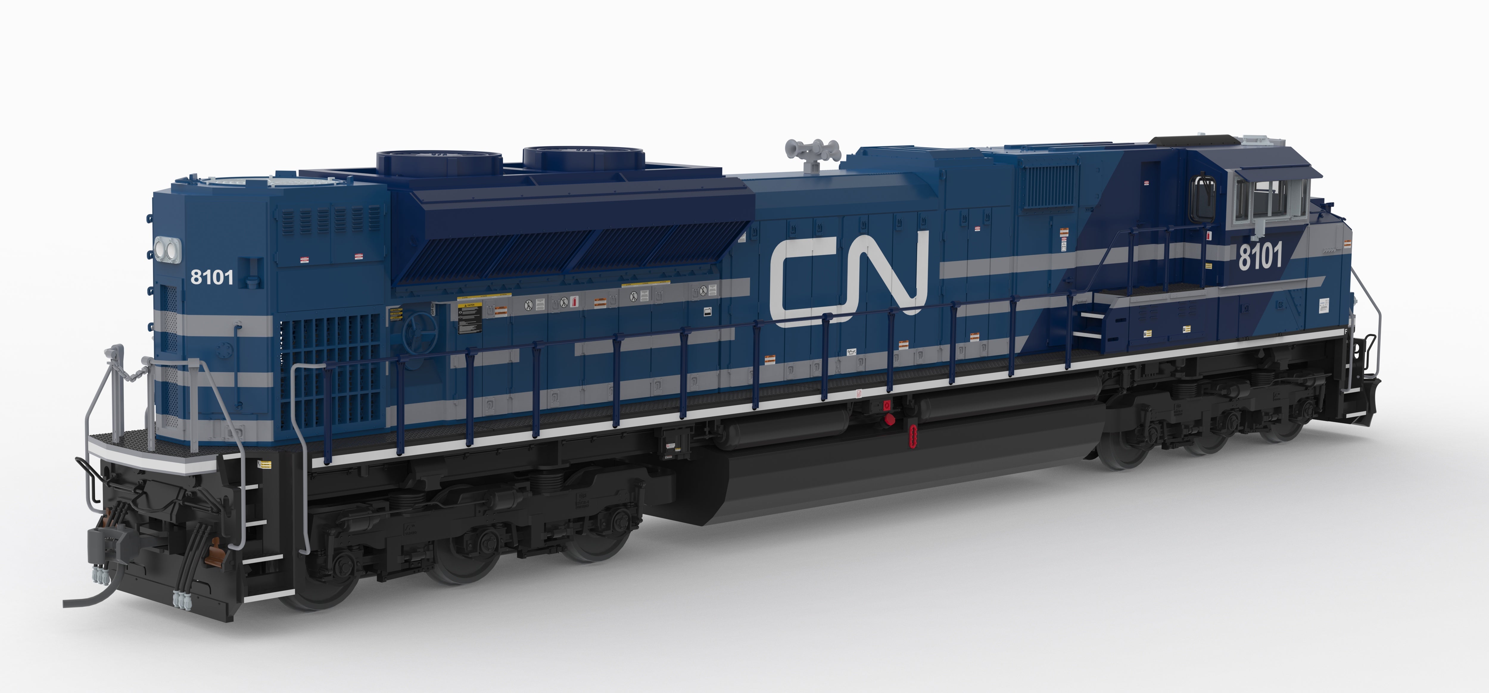 BLI 10428 HO SD70ACe CN 8102 - rear 3/4 view