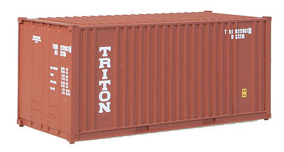 Walthers SceneMaster 8004 HO Scale 20' Container Assembled Triton