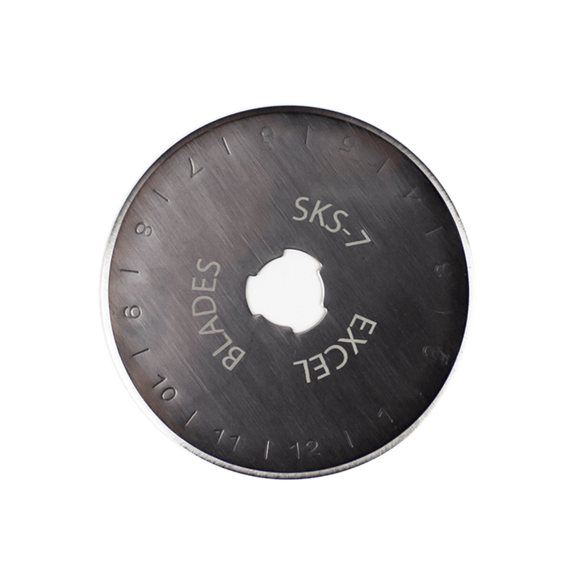 Excel Roller-Type Rotary Cutter Blades - pkg(2)