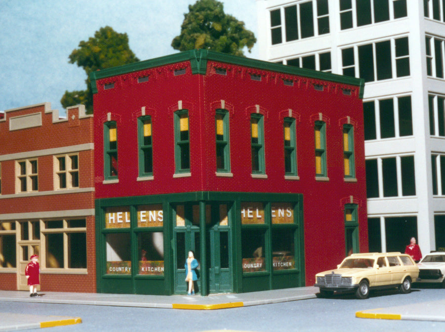 Smalltown USA 6012 Helen's Country Kitchen HO scale building kit