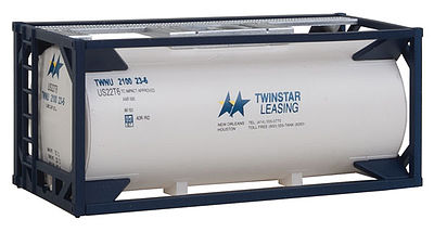 Walthers SceneMaster 8106 HO Scale 20' Tank Container - Kit - Twinstar
