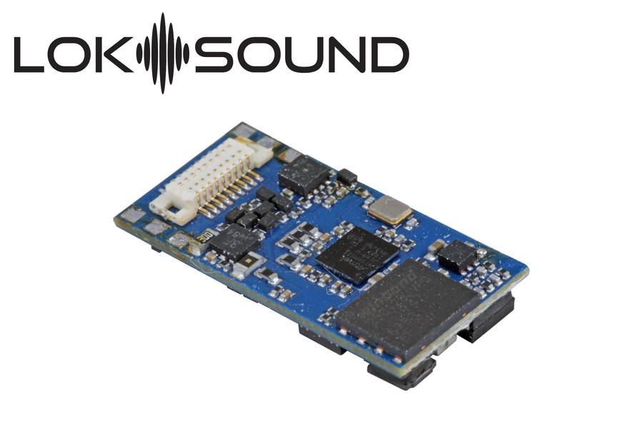 ESU 58816 LokSound 5 micro DCC/MM/SX/M4 6-pin NEM651, with Speaker 11x15mm, gauge: 0, H0