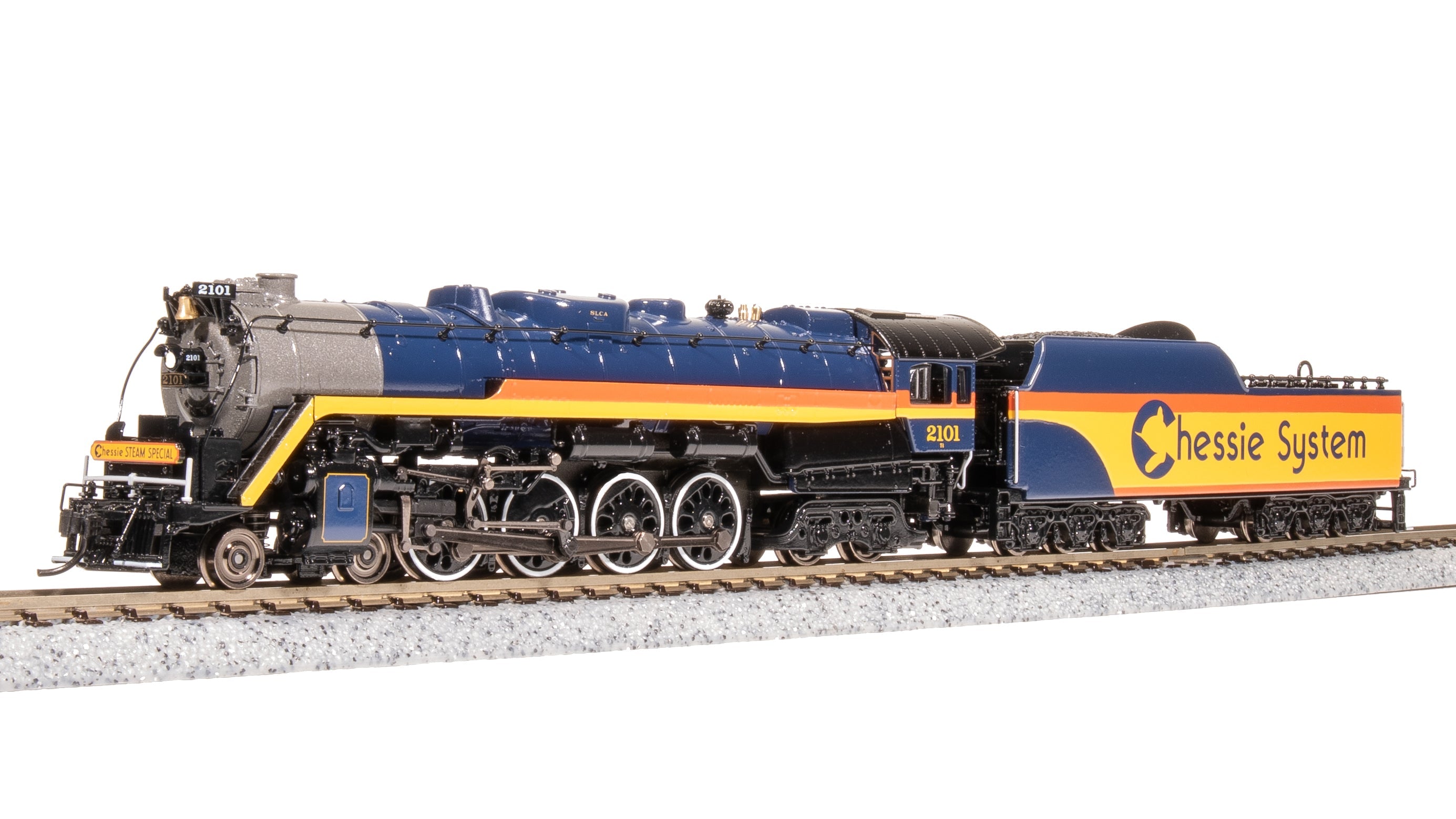 Broadway Limited Imports 10326 N Reading T1 4-8-4 Reading 2101 Chessie - main view