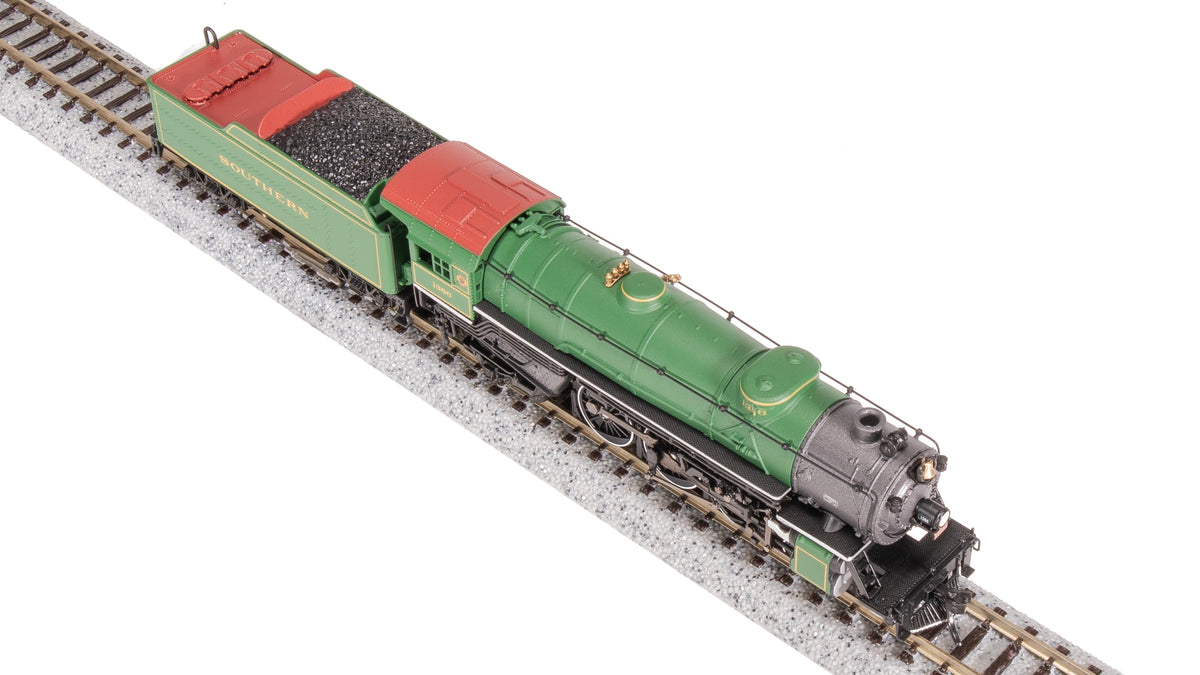 Broadway Limited Imports 10395 N Heavy Pacific 4-6-2, SOU 1389, Sylvan Green Scheme, No-Sound / DCC-Ready, N - view 7