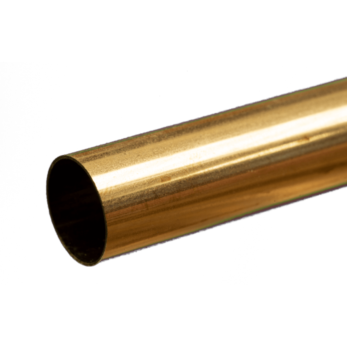 K&S 8143 Round Brass Tube 5/8" OD x 0.014" Wall x 12" Long (1 Piece) - Oakville Model Trains Depot