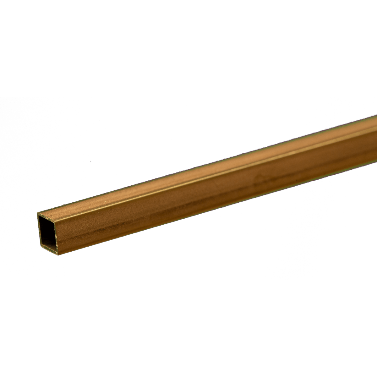 K&S 8153 Square Brass Tube 3/16" OD x 0.014" Wall x 12" Long (1 Piece) - Oakville Model Trains Depot