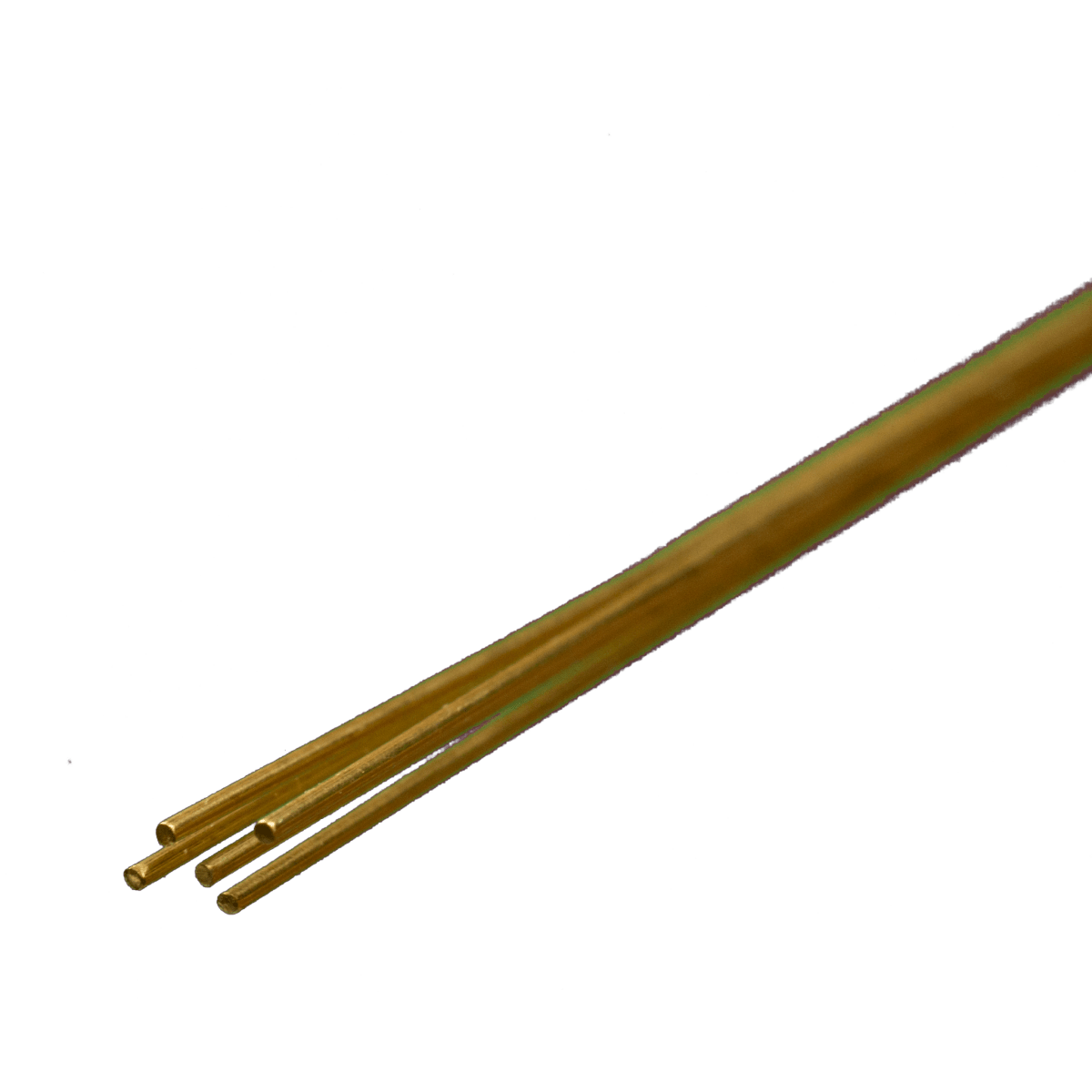 K&S 8159 Round Brass Rod 0.020" OD x 12" Long (5 Pieces) - Oakville Model Trains Depot