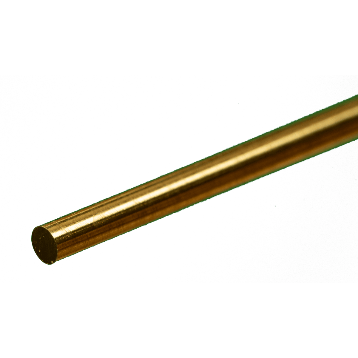 K&S 8164 Round Brass Rod 1/8" OD x 12" Long (1 Piece) - Oakville Model Trains Depot