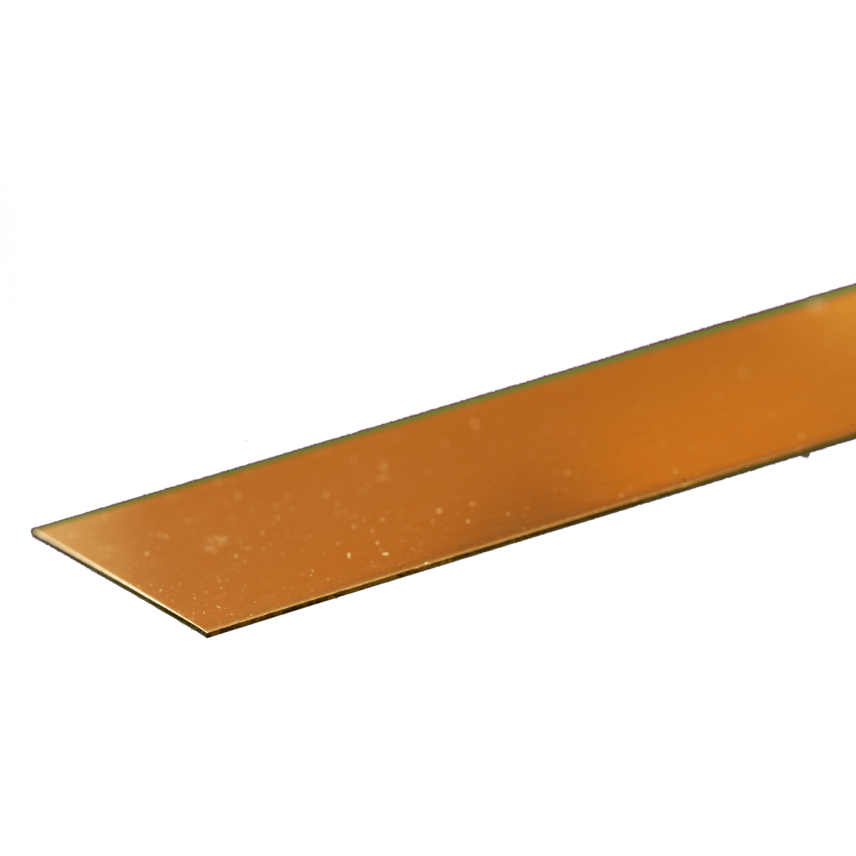K&S 8232 Brass Strip 0.016" Thick x 1" Wide x 12" Long (1 Piece) - Oakville Model Trains Depot