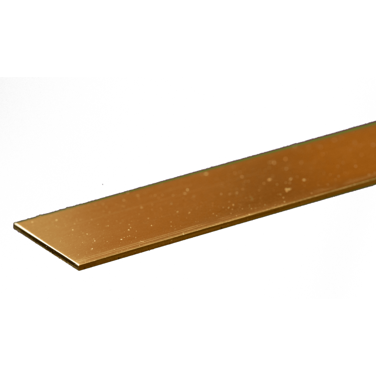 K&S 8243 Brass Strip 0.032" Thick x 3/4" Wide x 12" Long (1 Piece) - Oakville Model Trains Depot