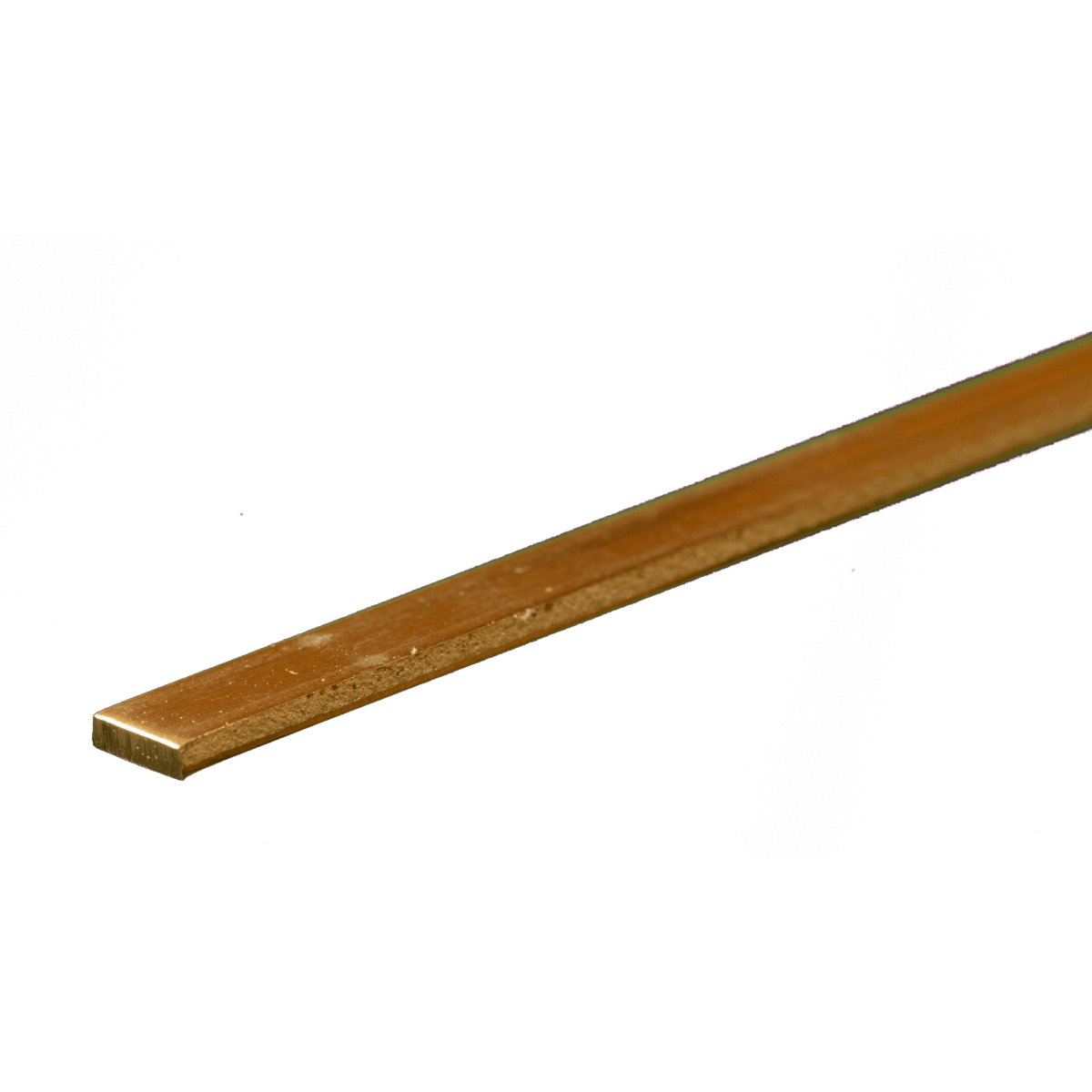 K&S 8245 Brass Strip 0.064" Thick x 1/4" Wide x 12" Long (1 Piece) - Oakville Model Trains Depot