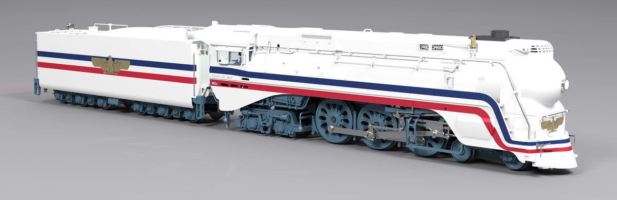 Broadway Limited Imports 8988 HO Freedom Train #3460, 1947 Fantasy Paint, No-Sound / DCC-Ready - view 6